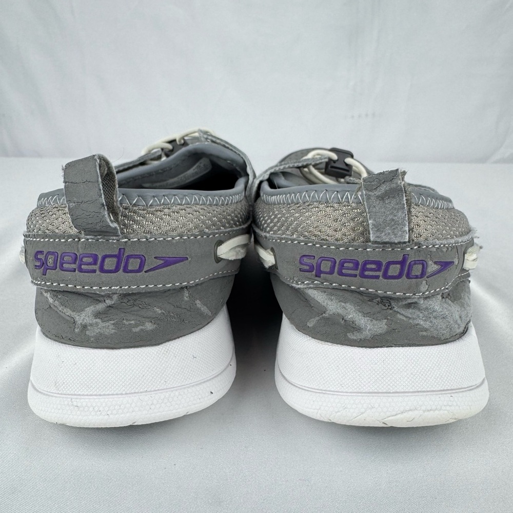 Speedo Gray Port Water Boat Shoes for Women - Picture 4 of 8